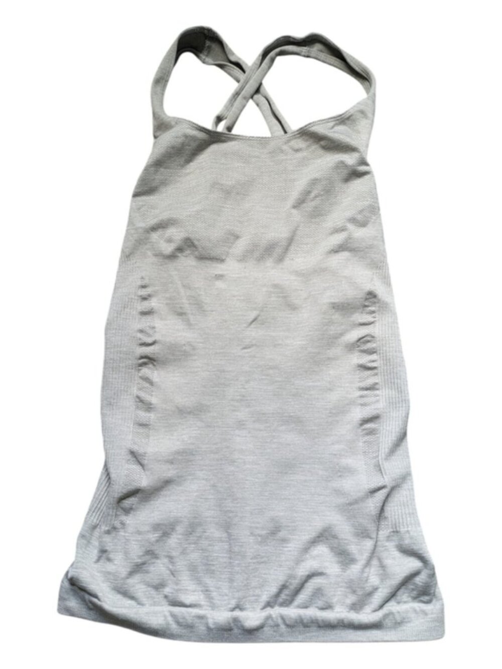 BLANQI Grey Sport Support Maternity Crossback Tank Size Medium